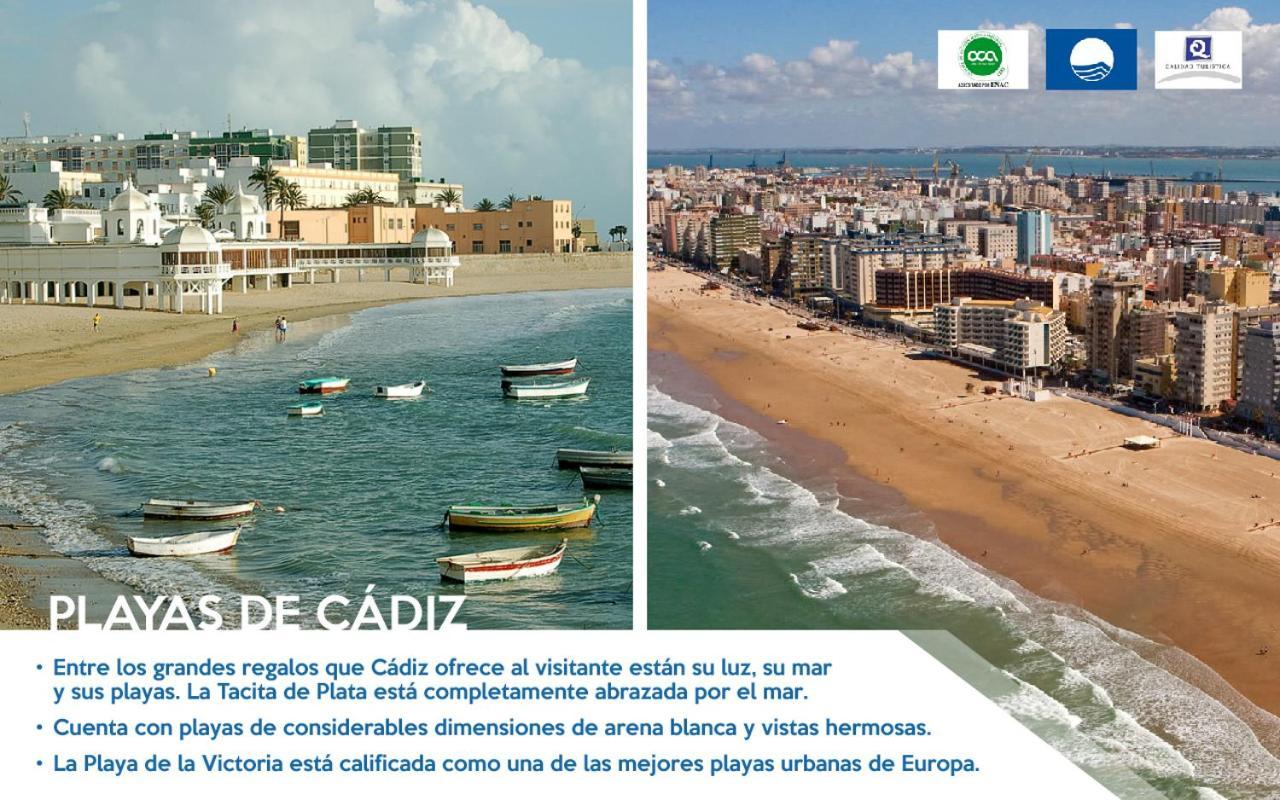 Ferienwohnung Palacete Andaluz Vistas Excepcionales Cádiz Exterior foto
